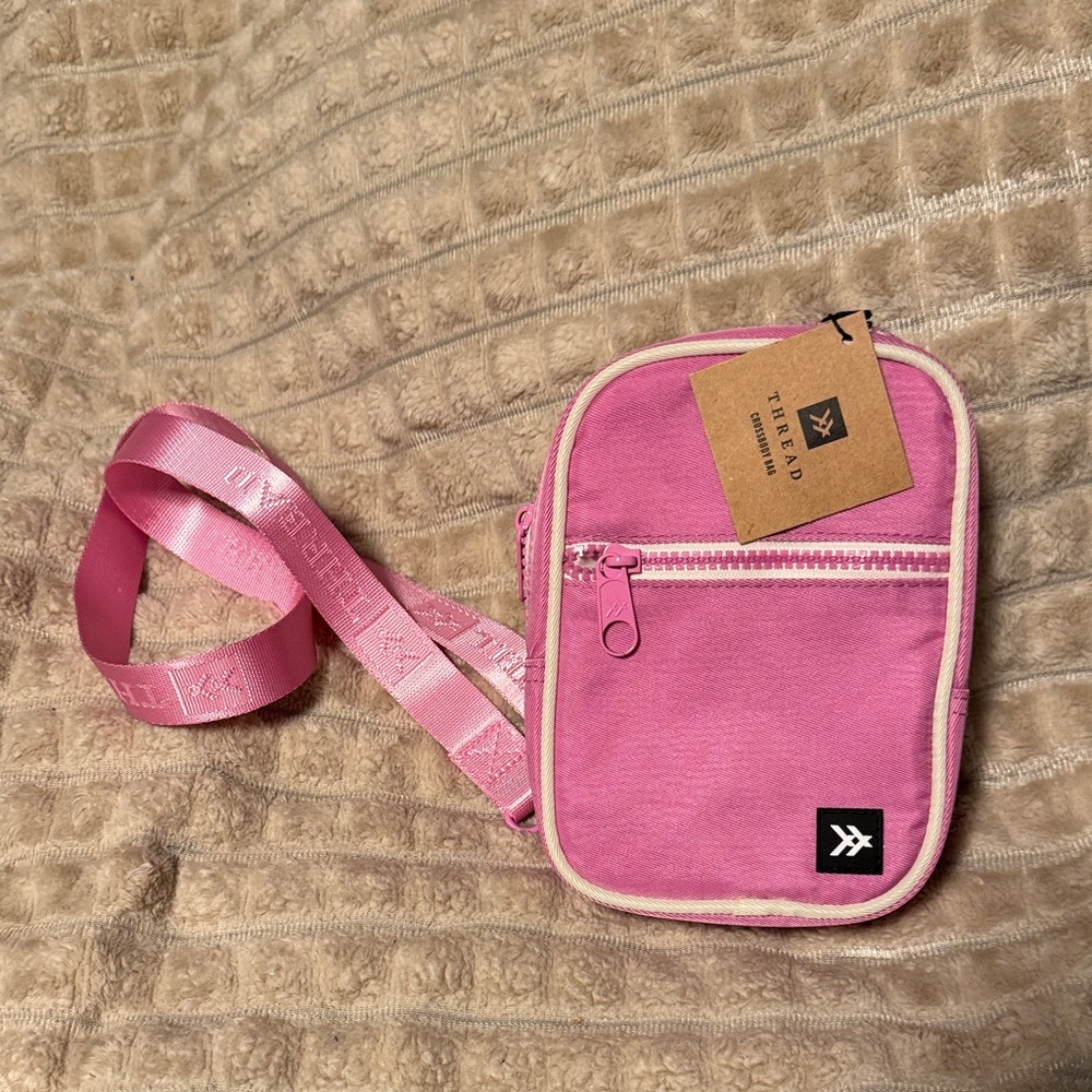 Thread  Pink Mini Crossbody Bag NWT